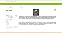 Desktop Screenshot of katecheza.pl